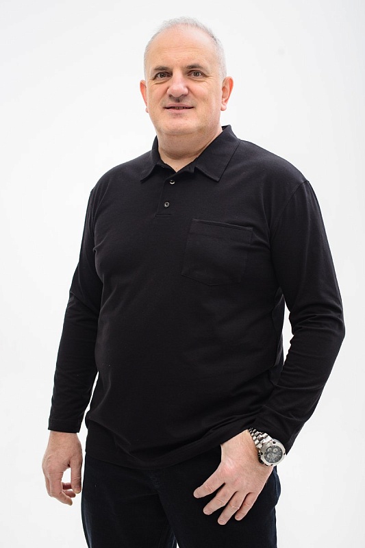 Мужская футболка-поло большого размера, арт 50232/1