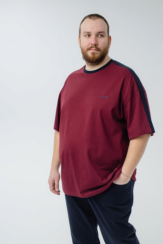 Футболка мужская мужская больших размеров, арт 40432/1 