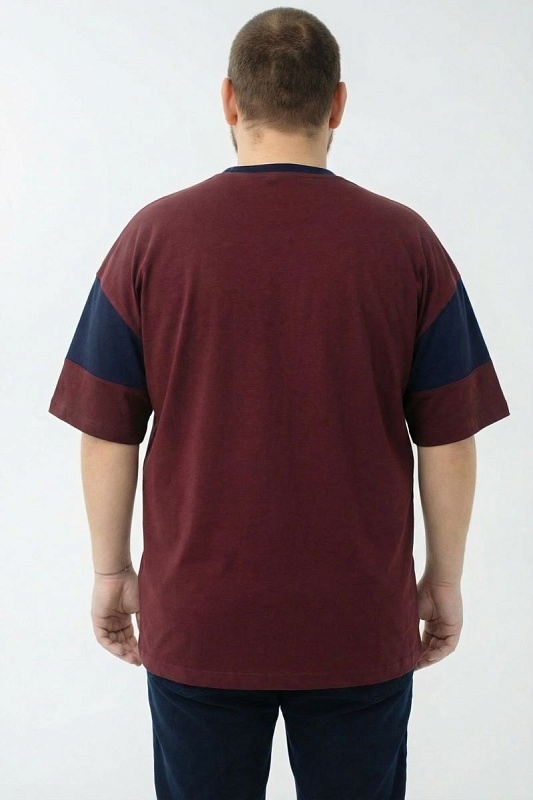 Футболка мужская мужская больших размеров, арт 40431/1 