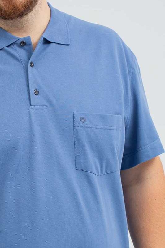 Мужская футболка-поло большого размера, арт  50220/27