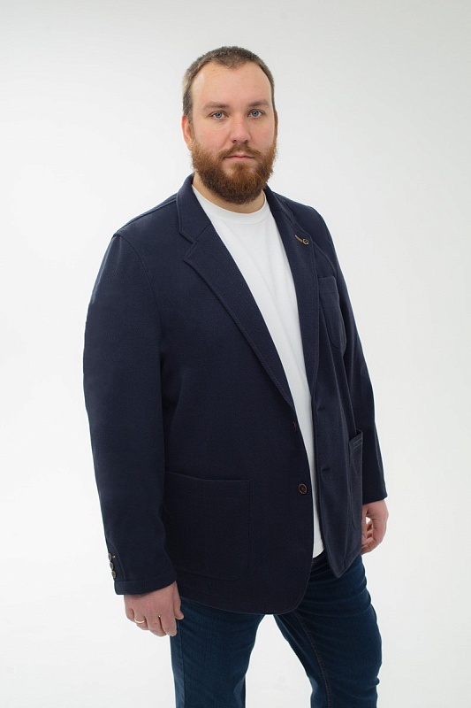 Мужской пиджак  большого размера, арт 21134/6