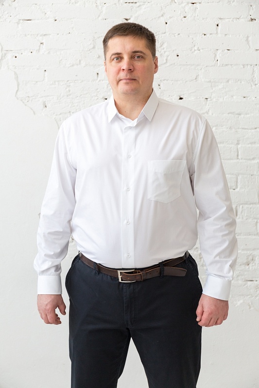 Мужская сорочка мужская большого размера, арт 20184