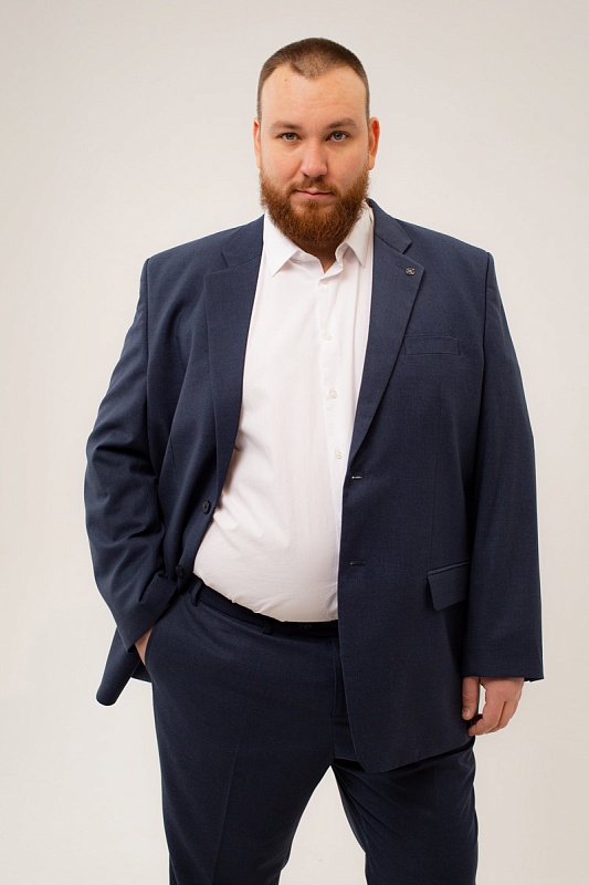 Мужской Костюм классический большого размера, арт 2861/5