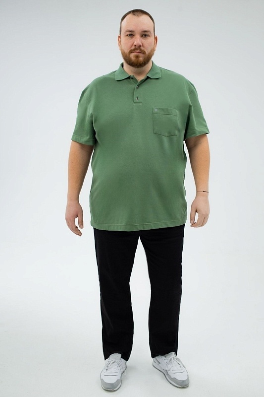 Мужская футболка-поло большого размера, арт 50130/25