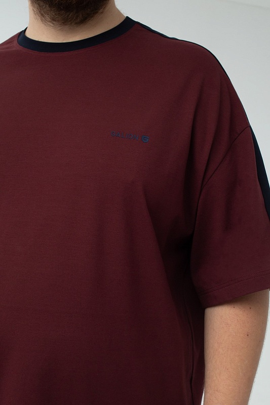 Футболка мужская мужская больших размеров, арт 40432/1 