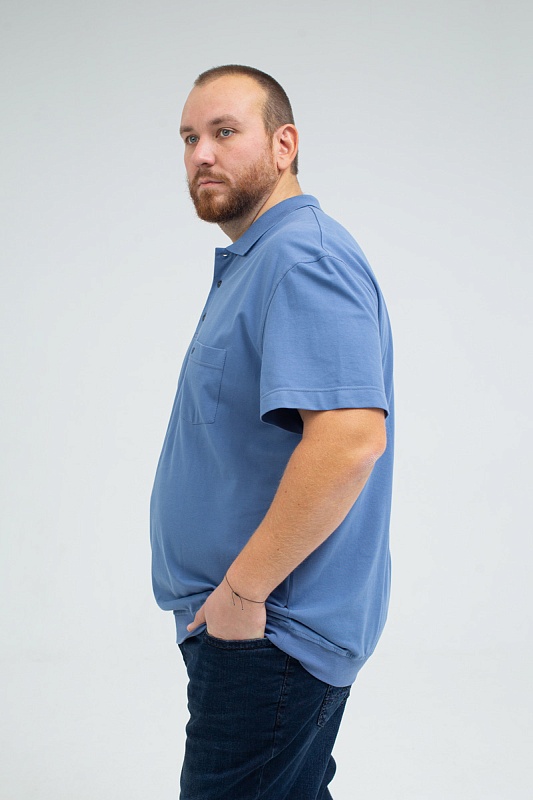 Мужская футболка-поло большого размера, арт  50220/27