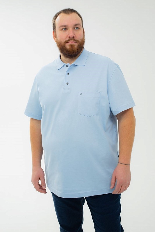 Мужская футболка-поло большого размера, арт 50130/8