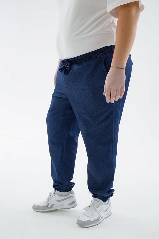 Мужские джинсы джоггеры большого размера, арт 9180/4 