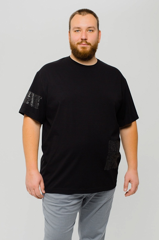 Футболка мужская мужская борльшого размера, арт 4080/1/38