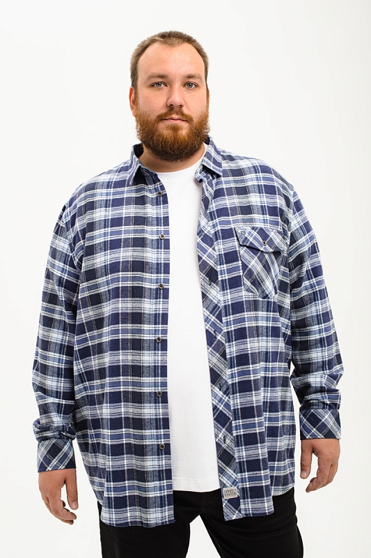 Рубашка мужская большого размера, арт 20229/2