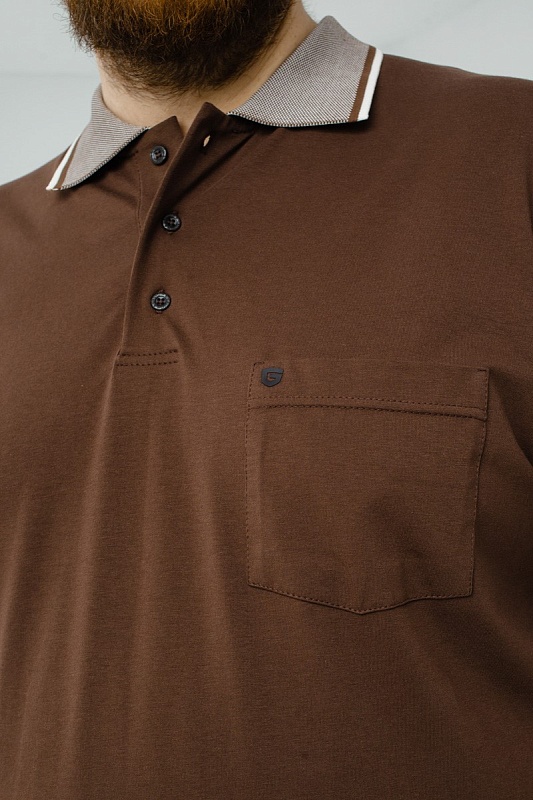 Мужская футболка-поло большого размера, арт 50330/18