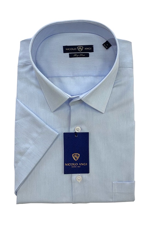 Мужская сорочка мужская большого размера, арт 2302Б-04