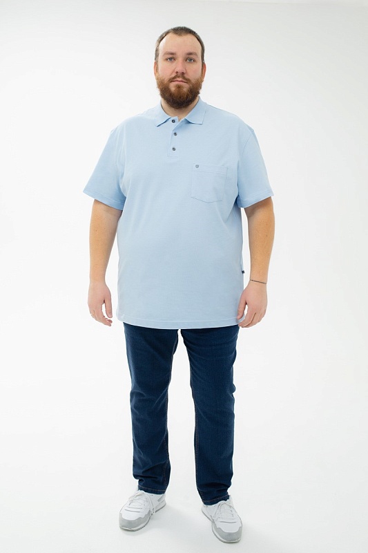 Мужская футболка-поло большого размера, арт 50130/8