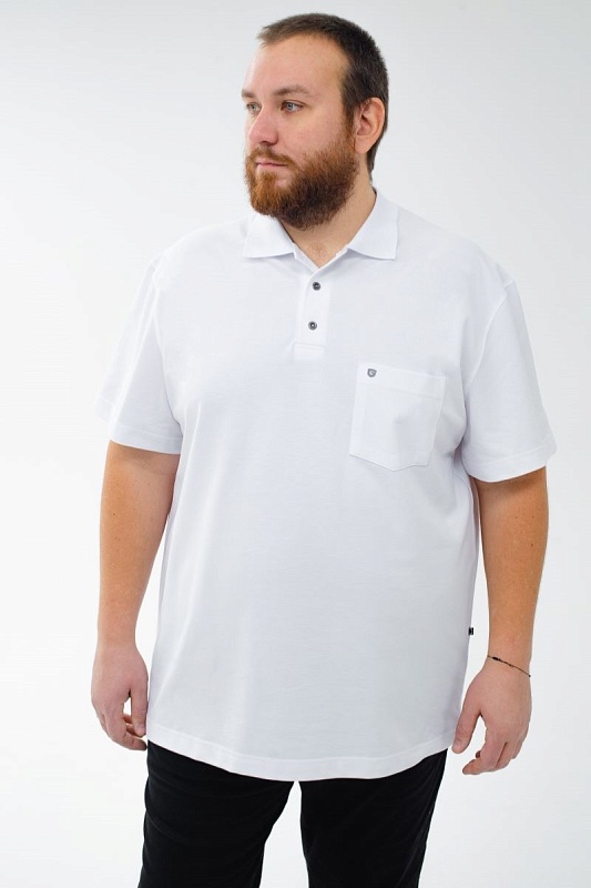 Мужская футболка-поло большого размера, арт 50130/14