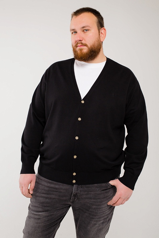 Кардиган мужской мужской большого размера, арт 3279/1