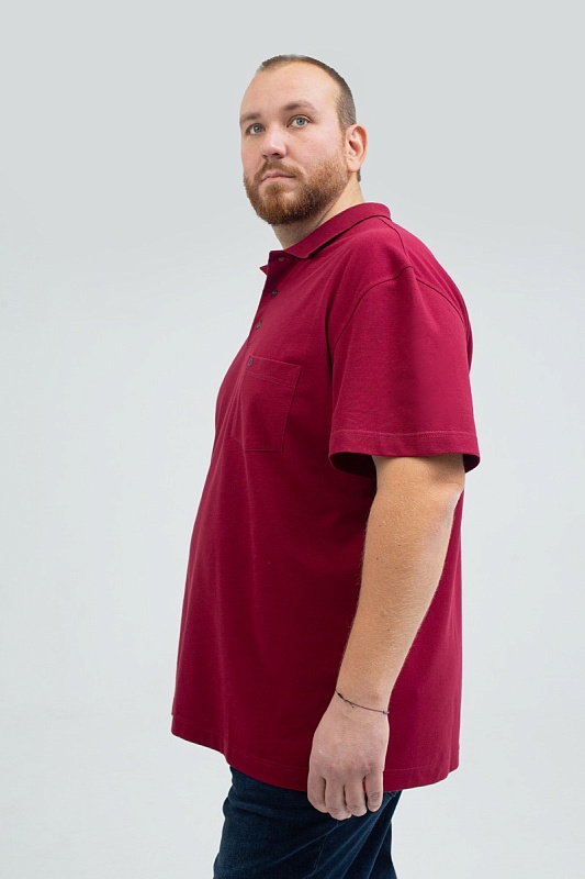 Мужская футболка-поло большого размера, арт 50130/6