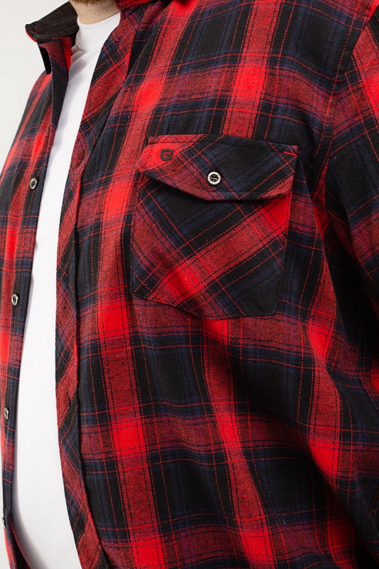 Рубашка  мужская большого размера, арт 20207/9