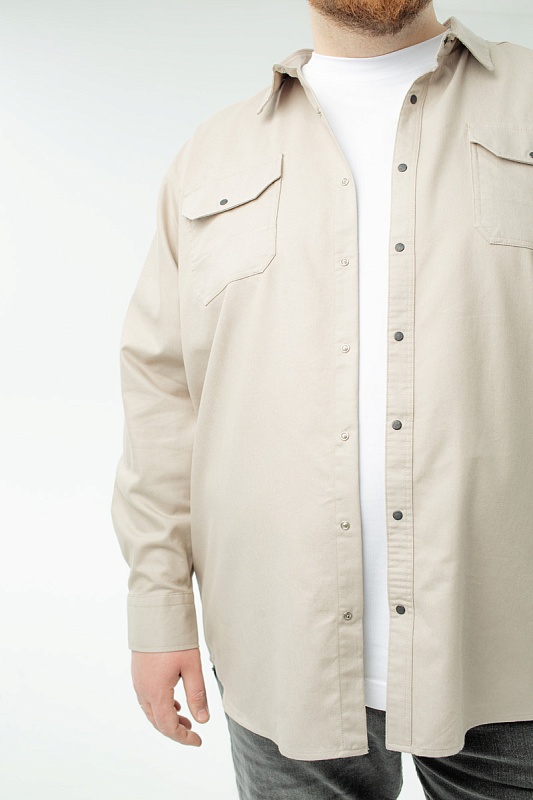 Рубашка мужская большого размера, арт 20224/16