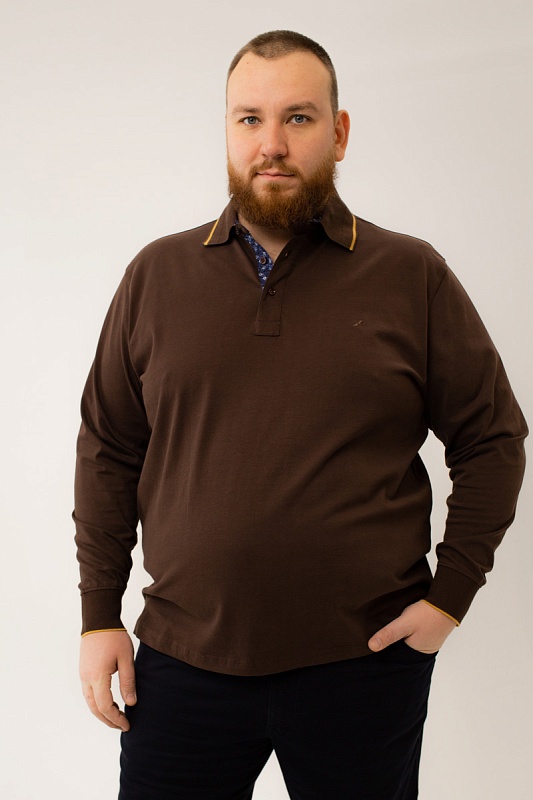 Мужская футболка- поло maxfort большого размера, арт 40650800