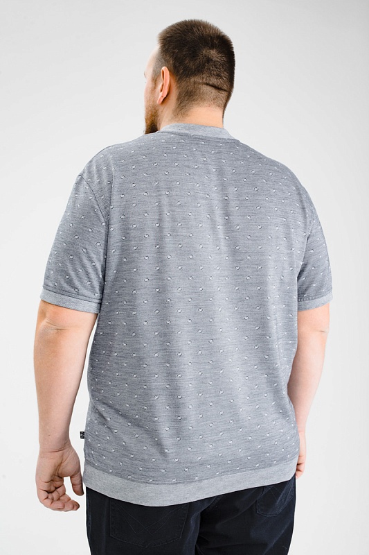 Мужская футболка-поло большого размера, арт 50324