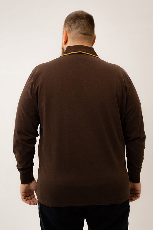 Мужская футболка- поло maxfort большого размера, арт 40650800