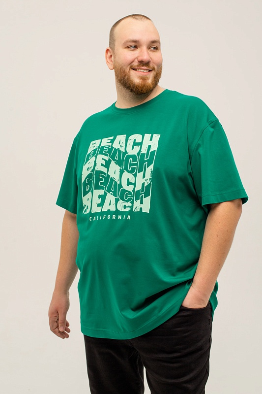 Футболка мужская мужская больших размеров, арт 4080/30/45 