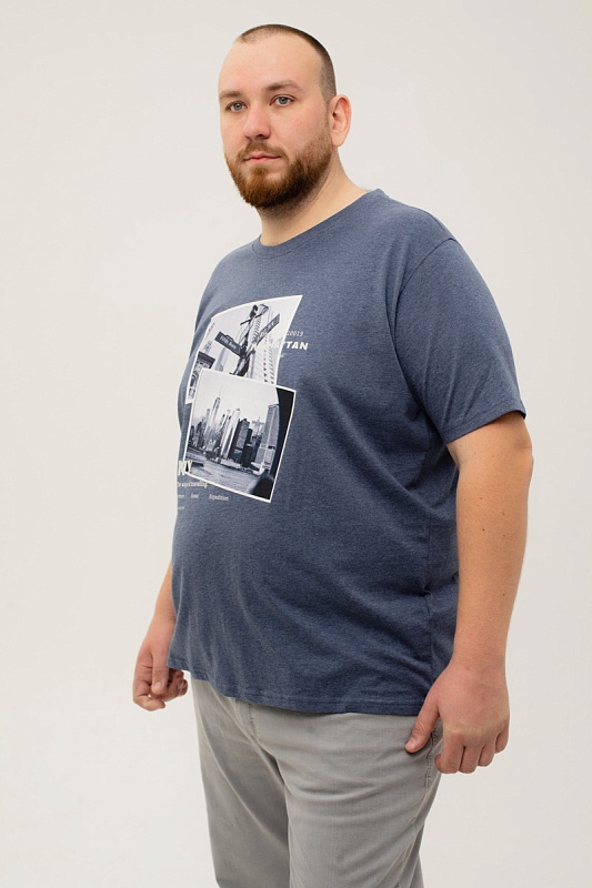 Футболка CasaModa мужская мужская больших размеров, арт 954383900/126 