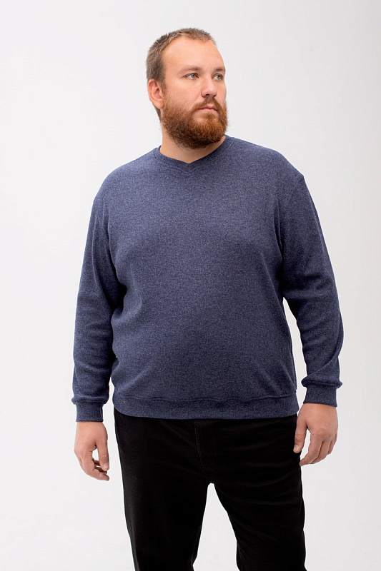 Джемпер мужской мужской большого размера, арт 40349/13