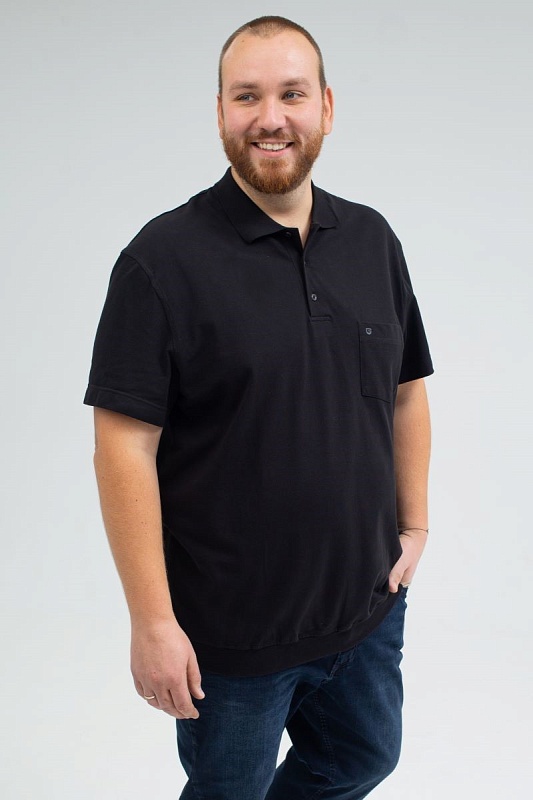 Мужская футболка-поло большого размера, арт 50220/1