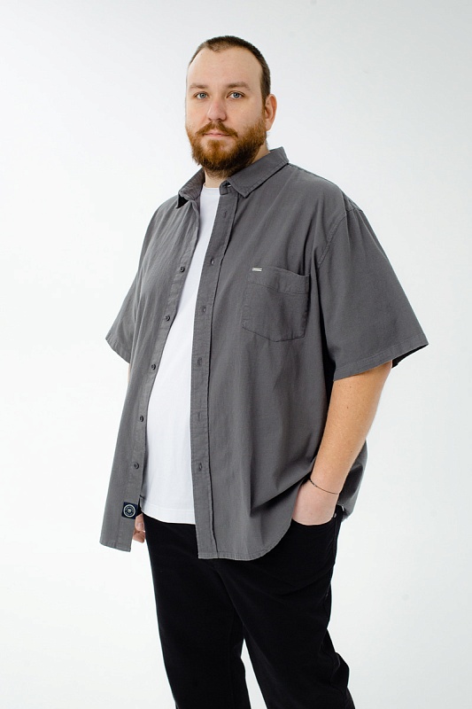 Рубашка мужская большого размера, арт 20226/2