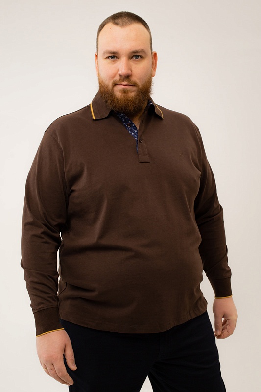 Мужская футболка- поло maxfort большого размера, арт 40650800