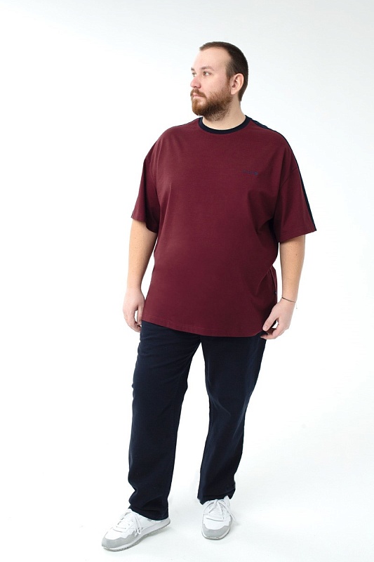 Футболка мужская мужская больших размеров, арт 40432/1 