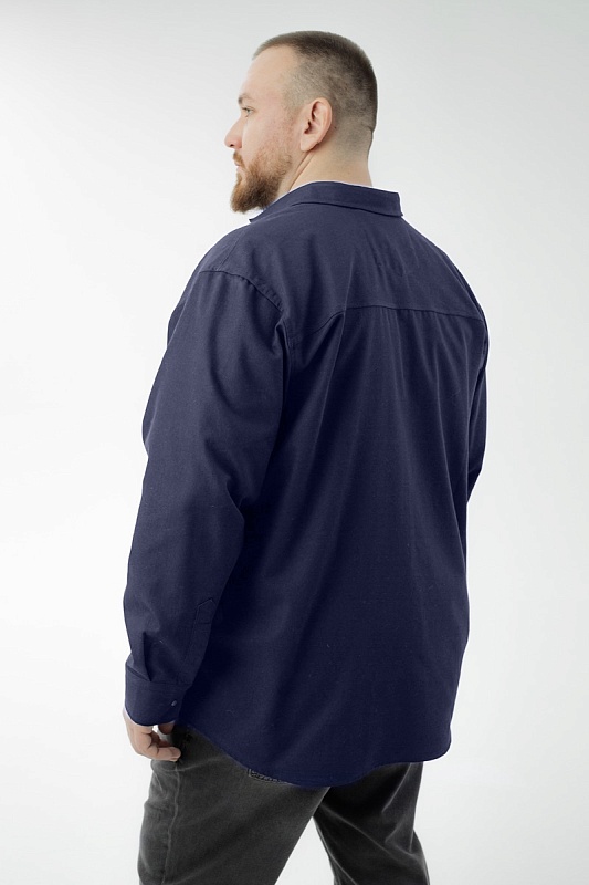 Рубашка мужская большого размера, арт 20224/4