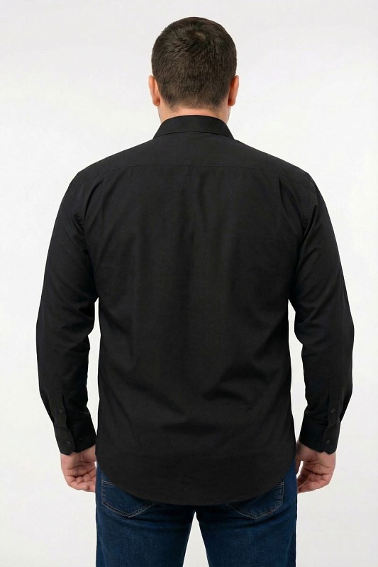 Мужская сорочка мужская большого размера, арт 502Б-09