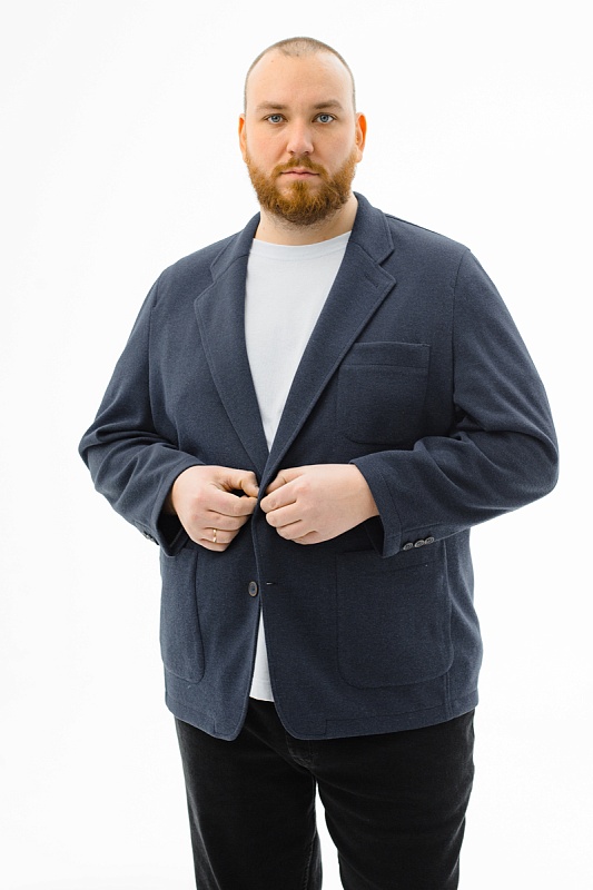 Мужской пиджак  большого размера, арт 21122/1