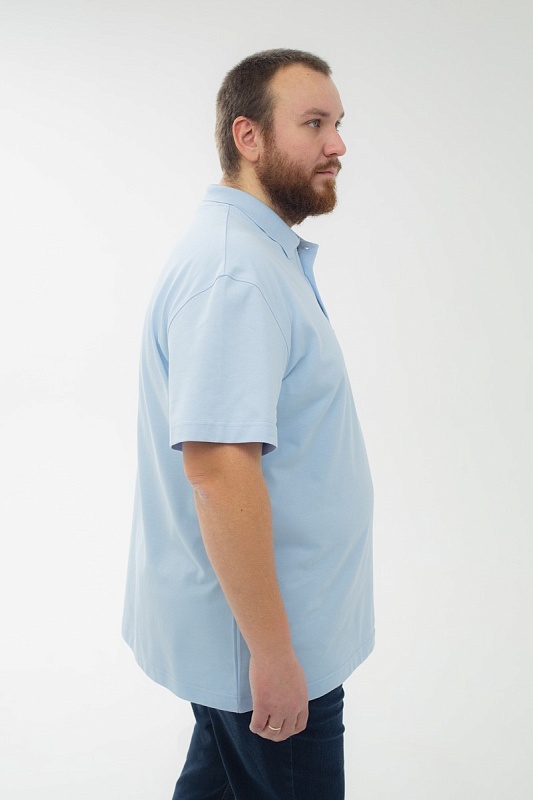 Мужская футболка-поло большого размера, арт 50130/8