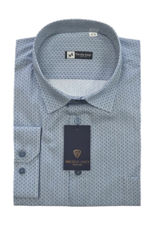 Мужская сорочка мужская большого размера, арт 2373Б-03