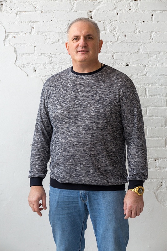 Джемпер мужской большого размера, арт 40300 