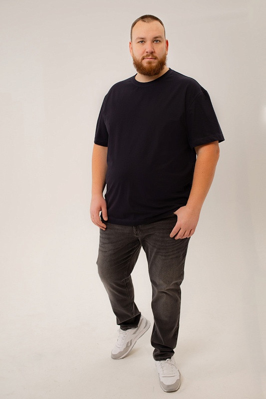 Футболка мужская мужская больших размеров, арт 4080/4 