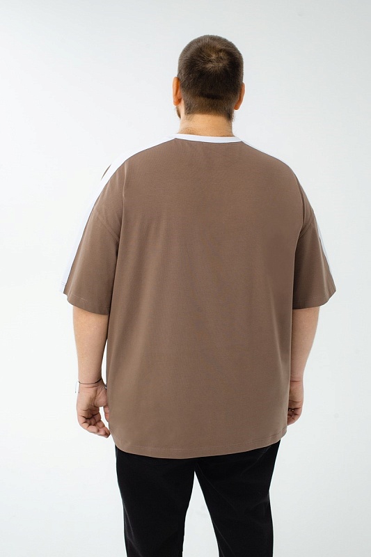 Футболка мужская мужская больших размеров, арт 40432/4 