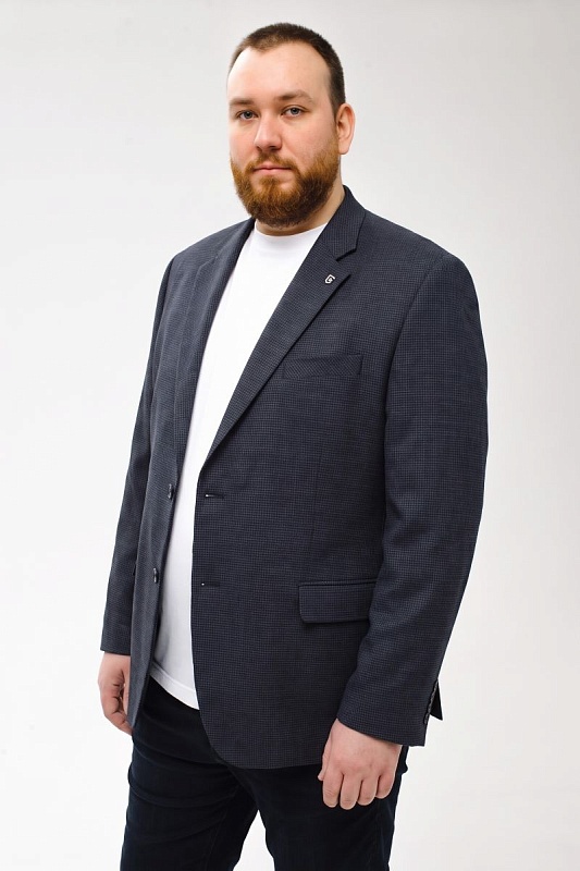 Мужской пиджак большого размера, арт 21131/20