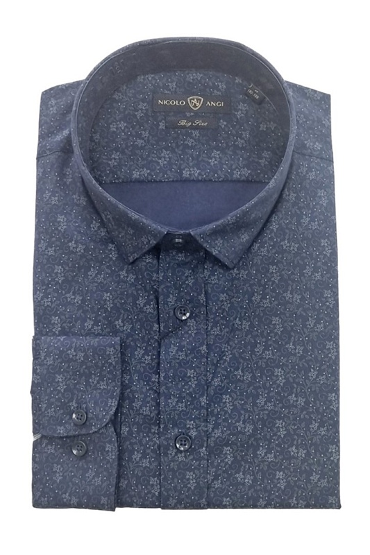 Мужская сорочка мужская большого размера, арт 2259Б-04