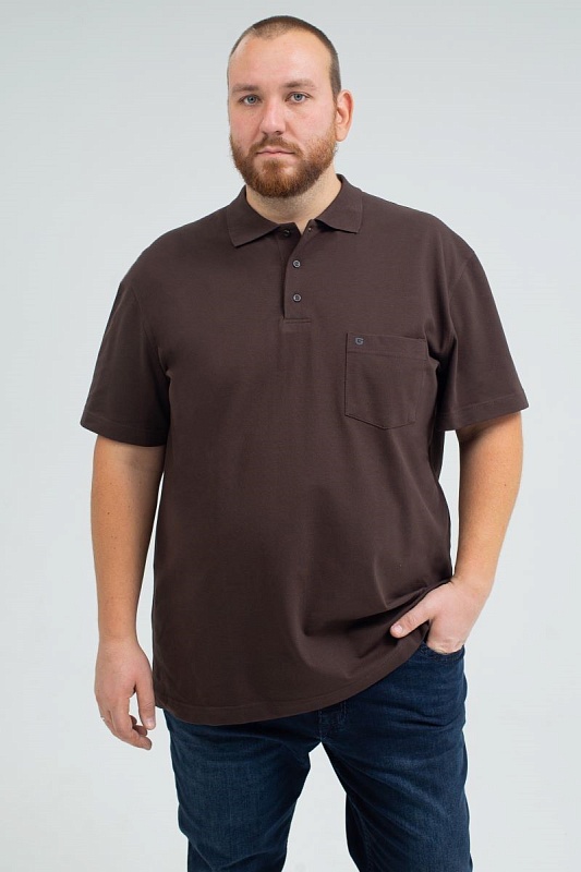 Мужская футболка-поло большого размера, арт 50130/18