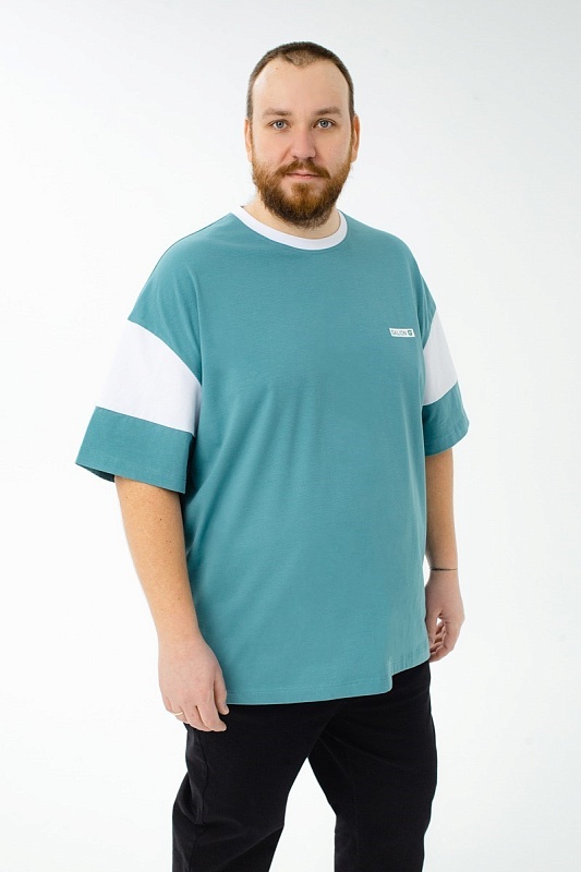 Футболка мужская больших размеров, арт 40431/7 