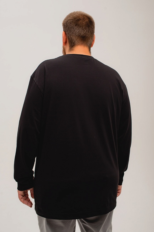 Лонгслив мужской мужская борльшого размера, арт 40140/1/62