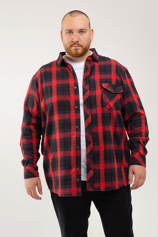 Рубашка  мужская большого размера, арт 20207/9