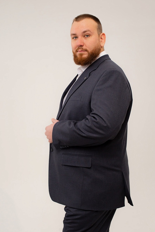 Мужской Костюм классический большого размера, арт 2861/3