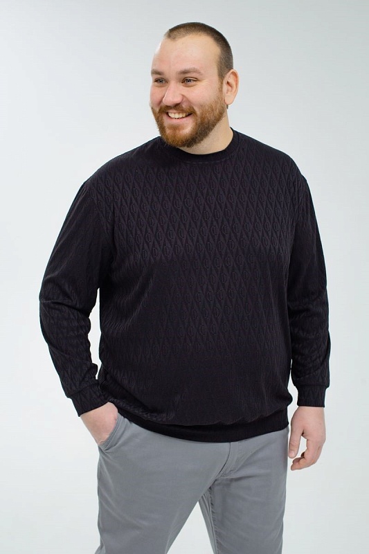 Джемпер мужской мужской большого размера, арт 40418/1