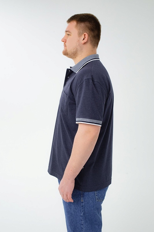 Мужская футболка-поло большого размера, арт 50330/27