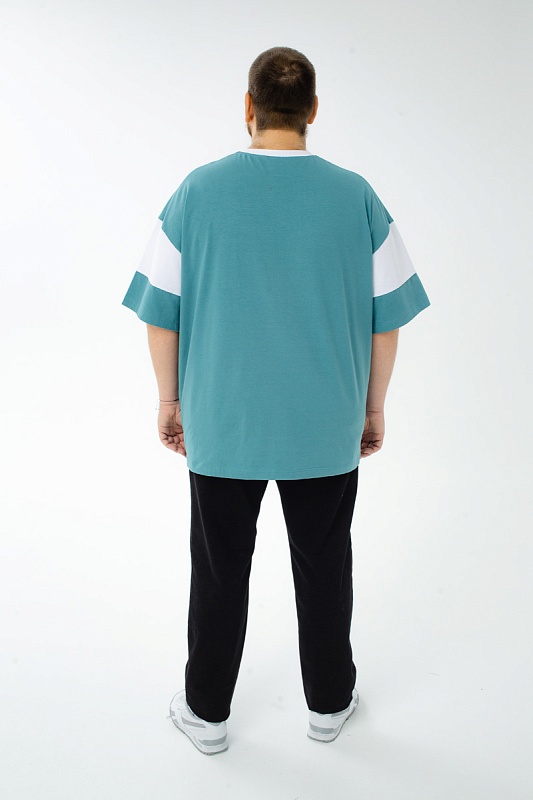 Футболка мужская больших размеров, арт 40431/7 